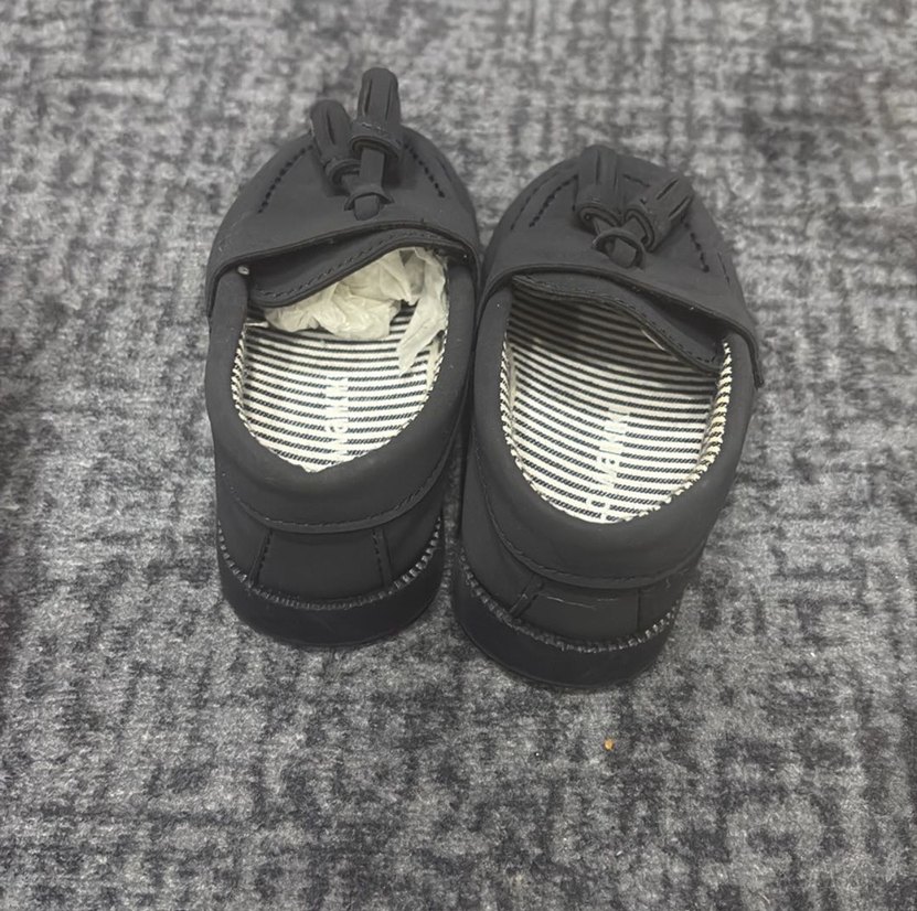 Lacivert Püsküllü Erkek Çocuk Özel Ayakkabı - Görsel 2