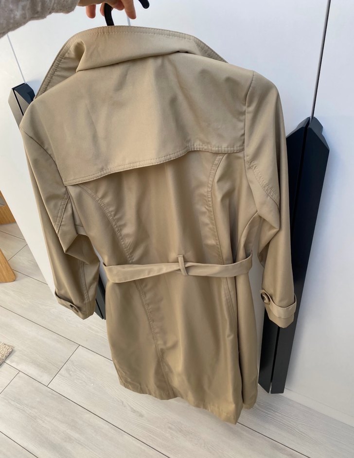 Bej Trençkot - Görsel 3