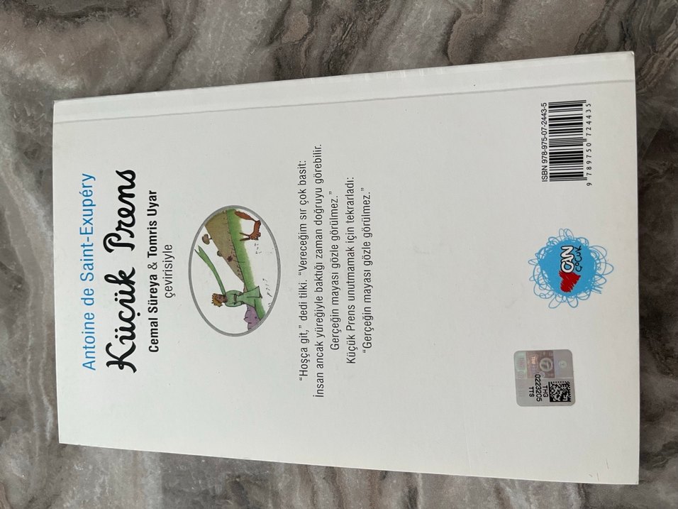 Küçük Prens - Cemal Süreya & Tomris Uyar Çevirisi - Görsel 2