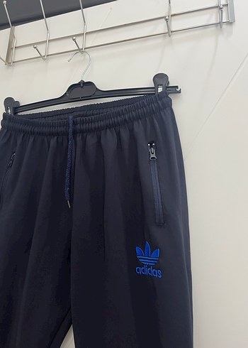 Erkek Lacivert Adidas Fermuarlı Eşofman Altı - Görsel 2