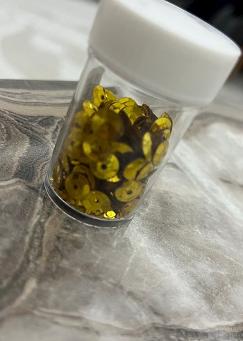 Sarı Renkli Süsleme pulu - Görsel 3