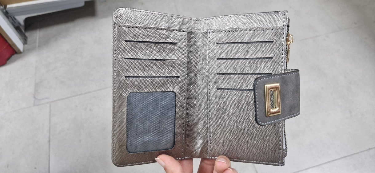 Füme Kadın Cüzdan - Görsel 3