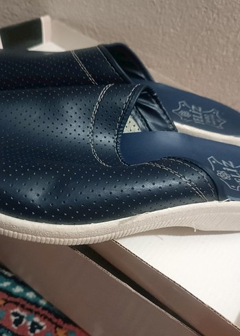 Lacivert Doktor Terliği - Görsel 3