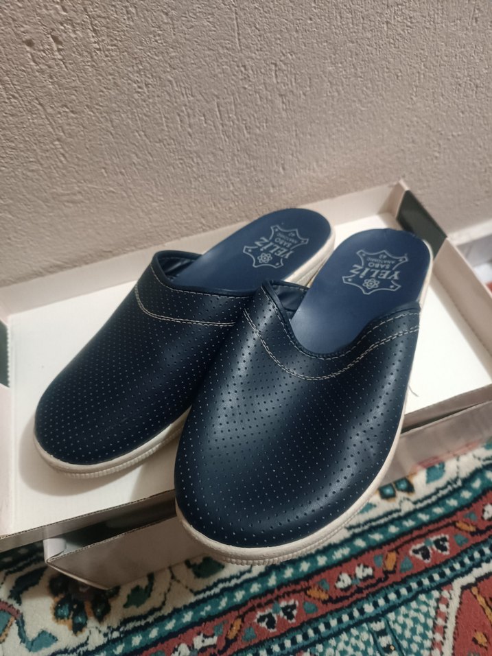 Lacivert Doktor Terliği - Görsel 4