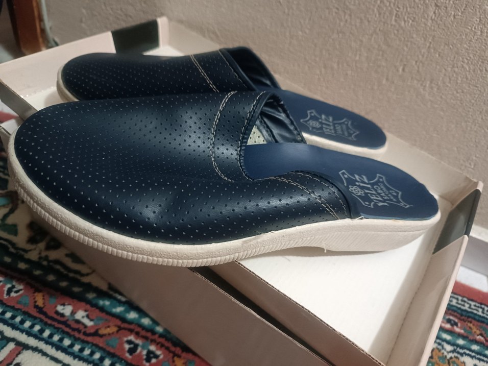 Lacivert Doktor Terliği - Görsel 3