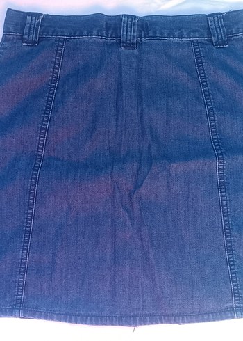 Kot Düğmeli Denim Etek LTB MARKA - Görsel 2