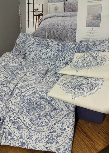 karaca sarah anderson çift kişilik pike seti - Görsel 7