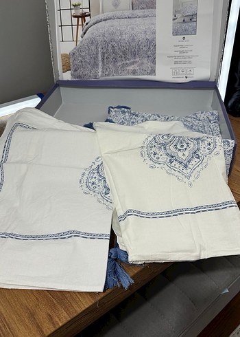 karaca sarah anderson çift kişilik pike seti - Görsel 6