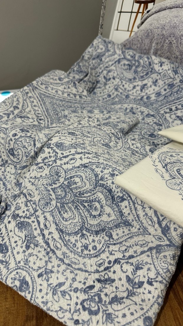 karaca sarah anderson çift kişilik pike seti - Görsel 4