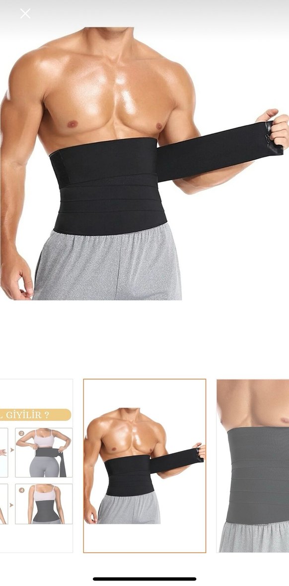 Gri Mini Hamile ve Emzirme Korse - Görsel 2