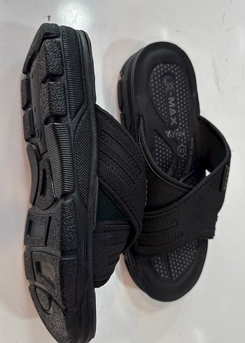 Erkek Siyah ortopedik Sandalet - Görsel 3