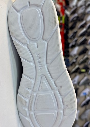 Erkek Siyah Renkli Spor Ayakkabı Velcro - Görsel 2