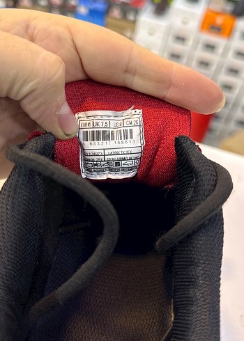 Erkek Siyah Renkli Spor Ayakkabı Velcro - Görsel 4