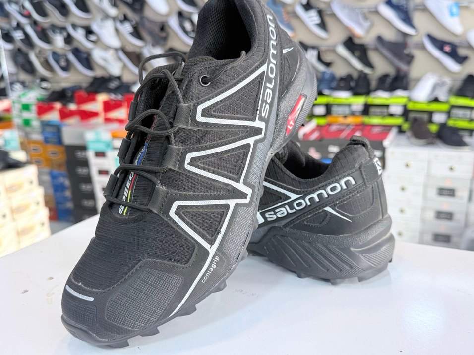 Salomon Siyah Baskılı Biker Erkek Spor Outdoor Ayakkabı - Görsel 3