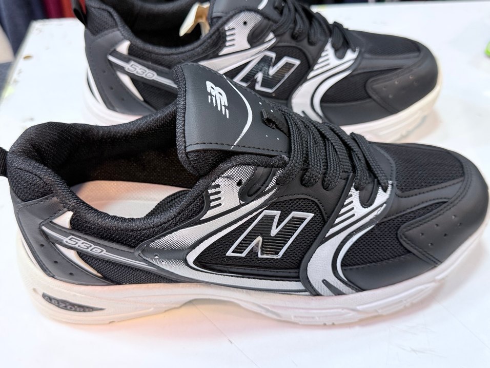 Siyah Baskılı erkek spor 43 numara - Görsel 2