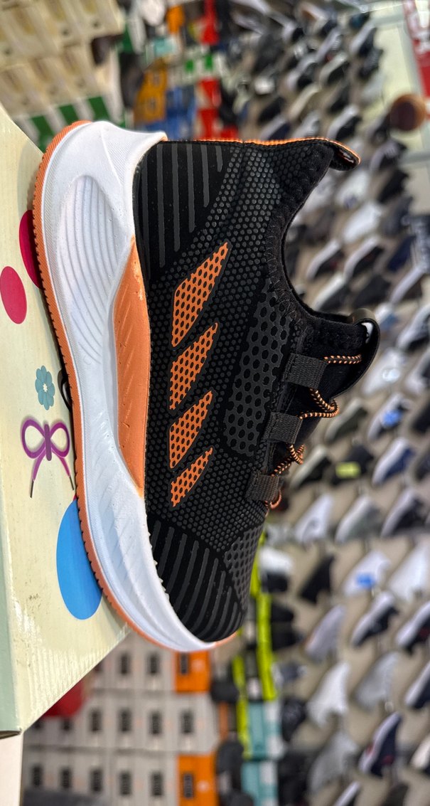 Renkli çocuk Spor Ayakkabı Elastik Detaylı - Görsel 3