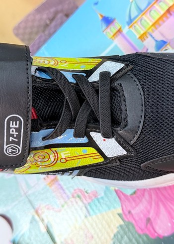 Orjinal üründür Erkek Çocuk Renkli Street Wear Spor Ayakkabı - Görsel 3