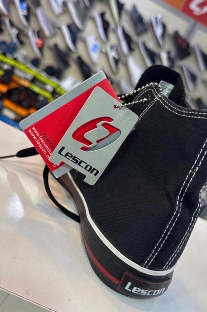 Lescon Siyah Street Style Ayakkabı - Görsel 3