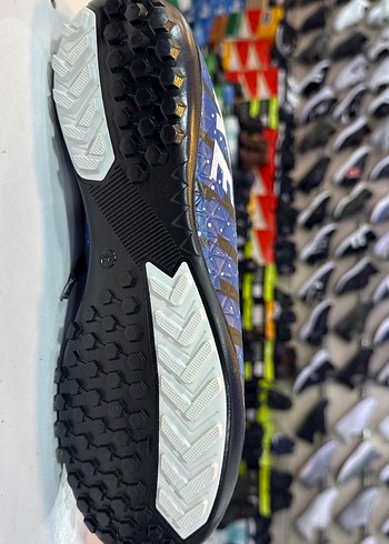 Erkek Mavi Baskılı halısaha Ayakkabısı - Görsel 2