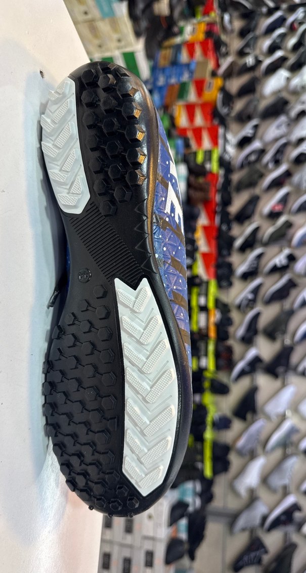 Erkek Mavi Baskılı halısaha Ayakkabısı - Görsel 2