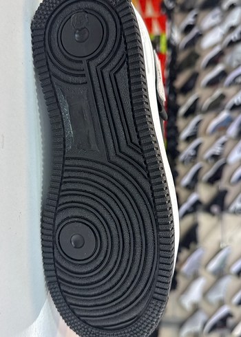 Gri unisex Spor Ayakkabı Velcro Detaylı - Görsel 2