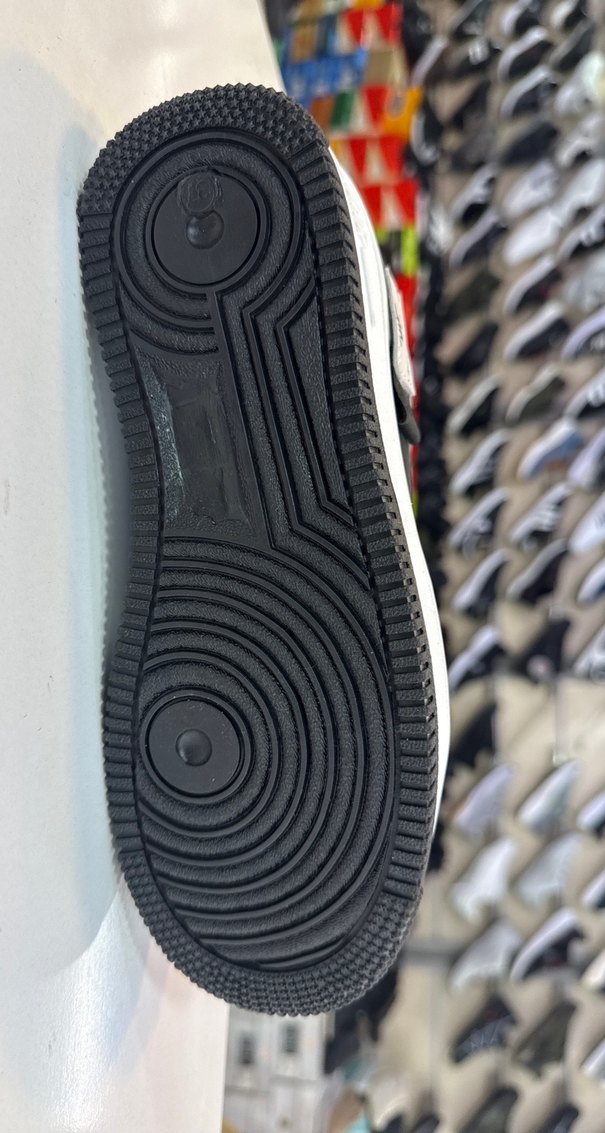 Gri unisex Spor Ayakkabı Velcro Detaylı - Görsel 2