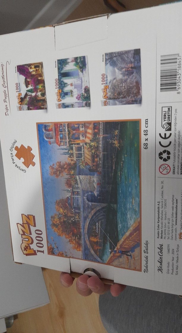 1000 Parça Nehir Kenarı Puzzle - Görsel 2