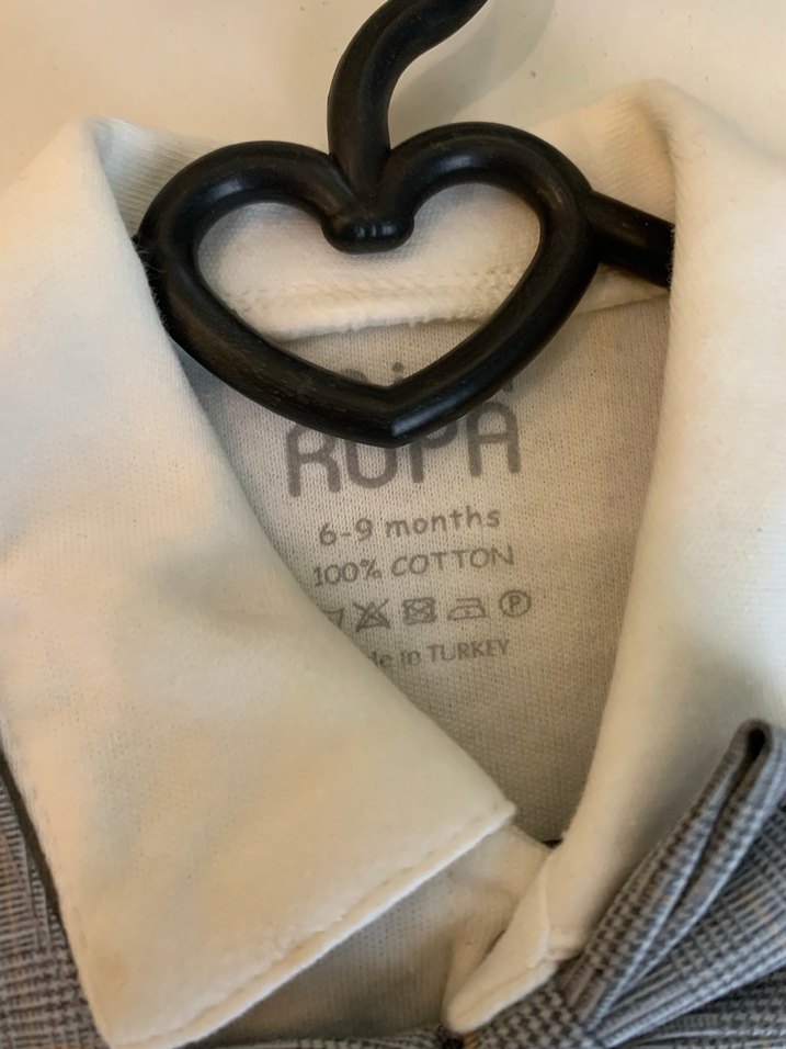 Gri Düğmeli Erkek Çocuk Yelek Takım - Görsel 3