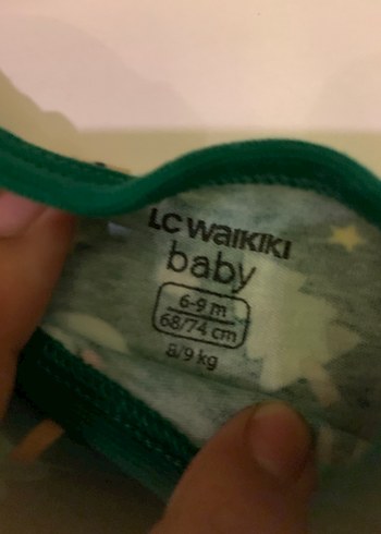 LCW Yılbaşı Temalı Uzun Kollu Çıtçıtlı Body - Görsel 3