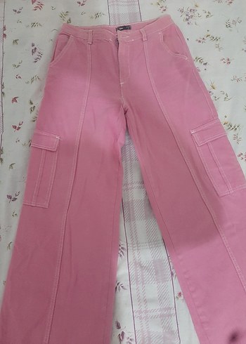 Pembe kargo Kadın Kot Pantolon