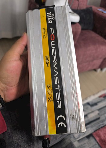 Sarı Powermaster 1000W Şarj Cihazı - Görsel 6