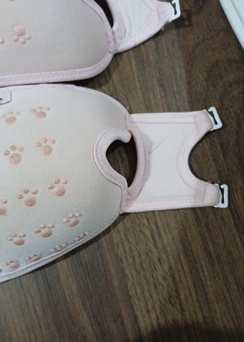 Pembe Nakışlı Bebek Diz Koruyucu - Görsel 3