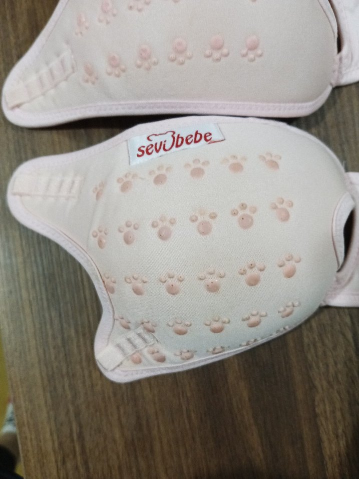 Pembe Nakışlı Bebek Diz Koruyucu - Görsel 4