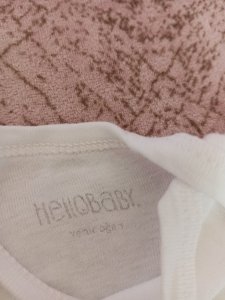 Beyaz Pamuklu Bebek Erkek Kolsuz Body - Görsel 3