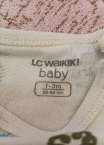 LC Waikiki Uzun Kollu Pamuklu Bebek Body Seti - Görsel 3