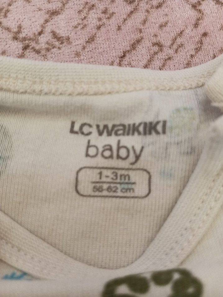 LC Waikiki Uzun Kollu Pamuklu Bebek Body Seti - Görsel 3