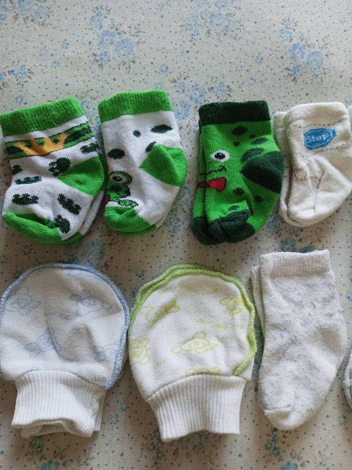 Beyaz Erkek Bebek Çorapları - Görsel 3