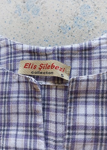 Ekoseli Kız Çocuk Kısa Kollu Pamuklu Gömlek - Görsel 3