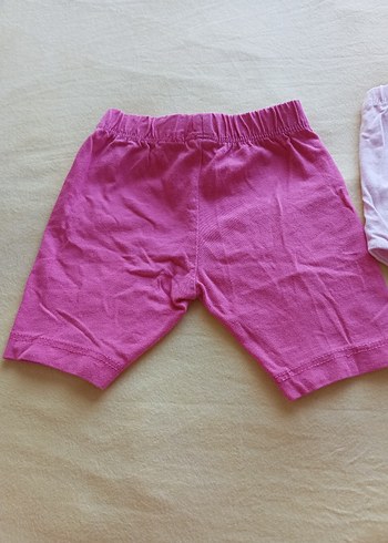 Kız Çocuk Basic Pamuklu Tayt 2'li - Görsel 3