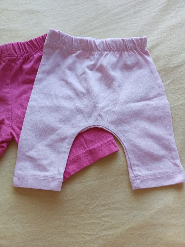 Kız Çocuk Basic Pamuklu Tayt 2'li - Görsel 2