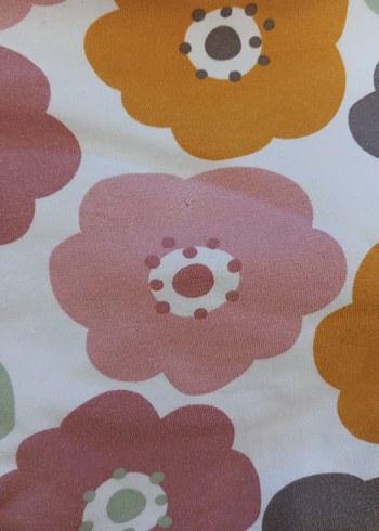 Çiçek Desenli Bebek Kız Takımı - Görsel 5