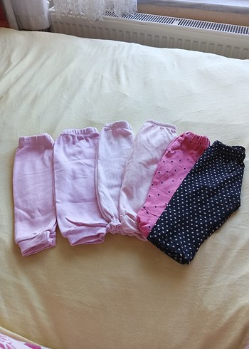 Kız Çocuk Renkli Pamuklu Pijama Seti - Görsel 5