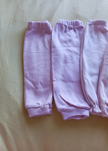 Kız Çocuk Renkli Pamuklu Pijama Seti - Görsel 4