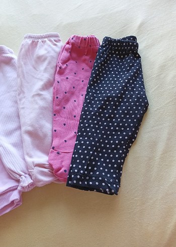 Kız Çocuk Renkli Pamuklu Pijama Seti - Görsel 3