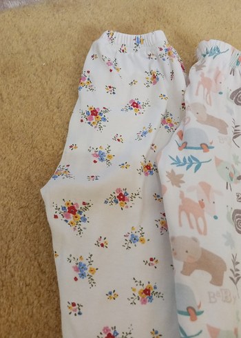 Baskılı Pamuklu Kız Çocuk Rahat Kesim Pijama - Görsel 2