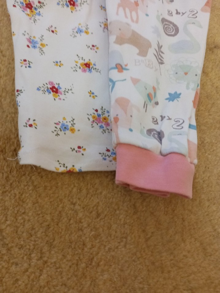 Baskılı Pamuklu Kız Çocuk Rahat Kesim Pijama - Görsel 4