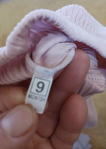 Kız Çocuk Pembe-Lila Tayt - Görsel 3