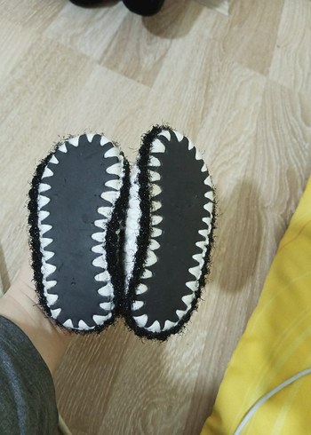 Kız Çocuk Örgü Beyaz Bot - Görsel 3