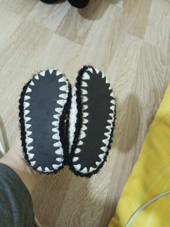 Kız Çocuk Örgü Beyaz Bot - Görsel 3