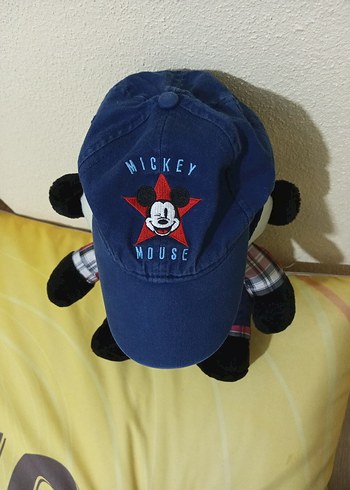 Mickey Mouse Koyu Mavi Şapka - Görsel 2